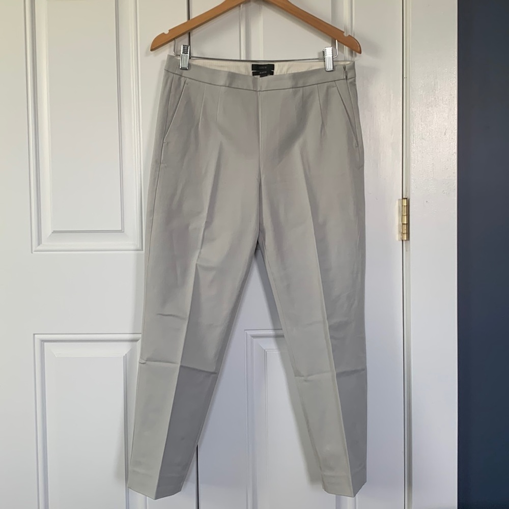 J.Crew Gray trouser pants